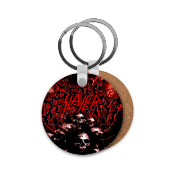 Slayer, Μπρελόκ Ξύλινο στρογγυλό MDF Φ5cm