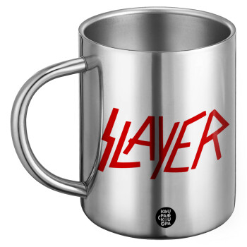 Slayer, Ανοξείδωτη Μεταλλική Κούπα 450ml - Διπλού Τοιχώματος