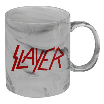 Slayer, Mug ceramic marble style, 330ml