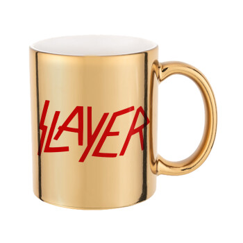 Slayer, Κούπα κεραμική, χρυσή καθρέπτης, 330ml