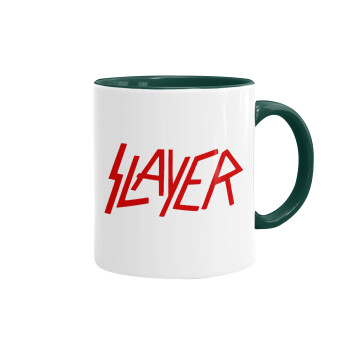 Slayer, Κούπα χρωματιστή πράσινη, κεραμική, 330ml