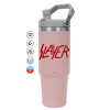 Pink color, 890ml (30oz) stainless Steel Tumbler with Handle