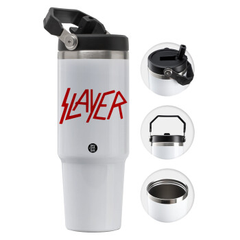 Slayer, 30oz stainless Steel Tumbler with Handle