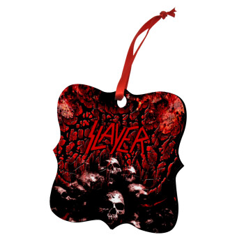 Slayer, Στολίδι Χριστουγεννιάτικο στολίδι polygon ξύλινο 7.5cm