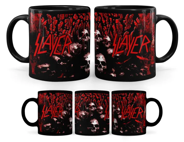 Slayer — Mug black, ceramic, 330ml