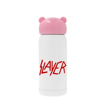 Slayer, Ροζ ανοξείδωτο παγούρι θερμό (Stainless steel), 320ml