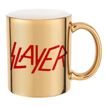 Slayer, Mug ceramic, gold mirror, 330ml