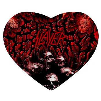 Slayer, Mousepad heart 23x20cm