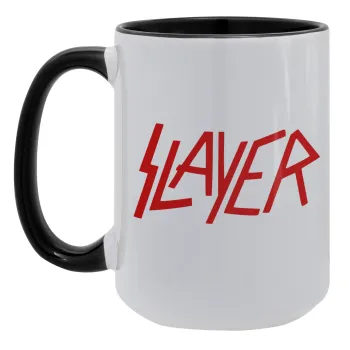 Slayer, Κούπα Mega 15oz, κεραμική Μαύρη, 450ml
