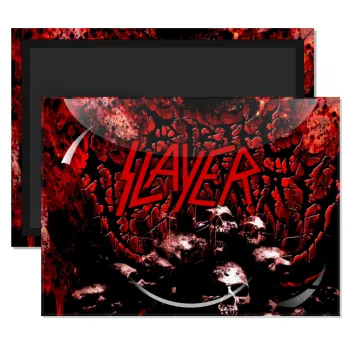 Slayer, Ορθογώνιο μαγνητάκι ψυγείου διάστασης 9x6cm