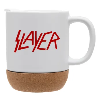 Slayer, Κούπα, κεραμική με βάση φελού και καπάκι (ΜΑΤ), 330ml