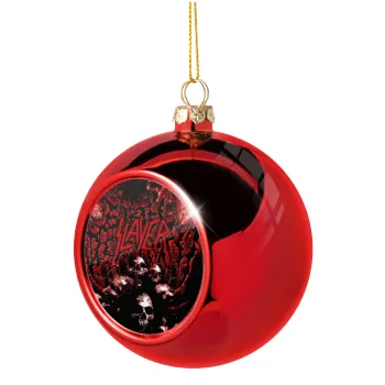 Slayer, Christmas tree ball Red 8cm