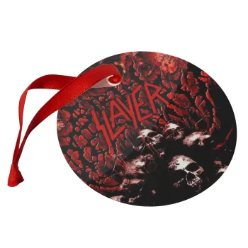 Slayer, Christmas ornament glass 9cm