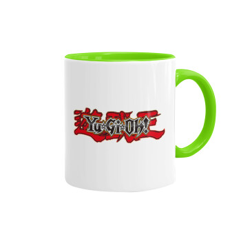 Yu-Gi-Oh, Mug colored light green, ceramic, 330ml