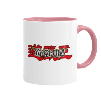 Yu-Gi-Oh, Κούπα χρωματιστή ροζ, κεραμική, 330ml