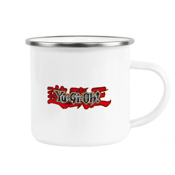 Yu-Gi-Oh, Metallic enamel cup white 360ml