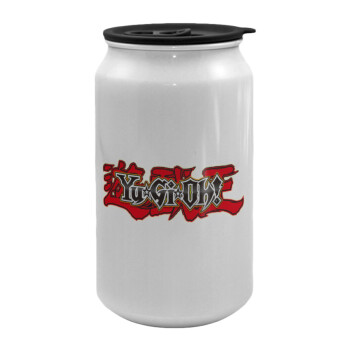 Yu-Gi-Oh, Κούπα ταξιδιού μεταλλική με καπάκι (tin-can) 500ml
