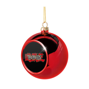 Yu-Gi-Oh, Christmas tree ball Red 8cm