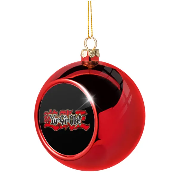 Yu-Gi-Oh — Christmas tree ball Red 8cm