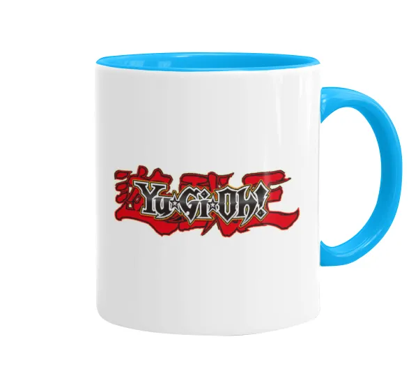 Yu-Gi-Oh — Mug colored light blue, ceramic, 330ml