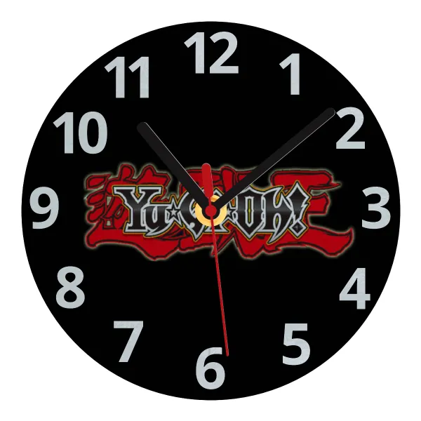 Yu-Gi-Oh — Glass wall clock (20cm)
