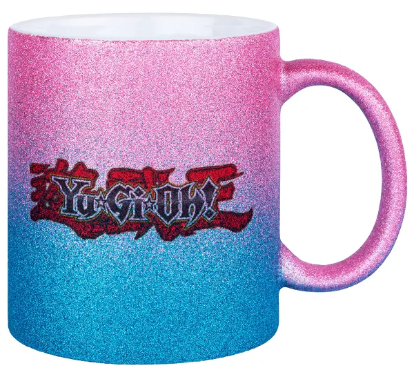 Yu-Gi-Oh — Κούπα Χρυσή/Μπλε Glitter, κεραμική, 330ml