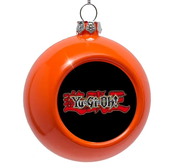 Yu-Gi-Oh — Orange Christmas tree ornament bauble 8cm