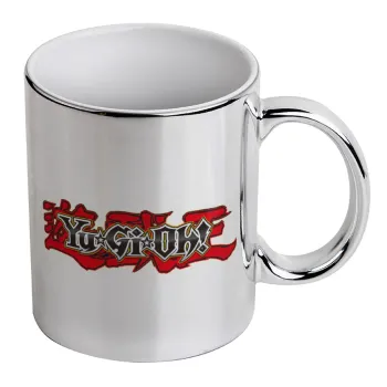 Yu-Gi-Oh, Κούπα κεραμική, ασημένια καθρέπτης, 330ml