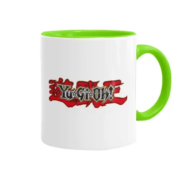 Yu-Gi-Oh, Mug colored light green, ceramic, 330ml
