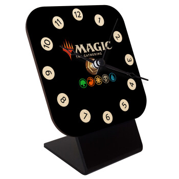 Magic the Gathering, Επιτραπέζιο ρολόι σε φυσικό ξύλο (10cm)
