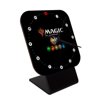 Magic the Gathering, Επιτραπέζιο ρολόι ξύλινο με δείκτες (10cm)