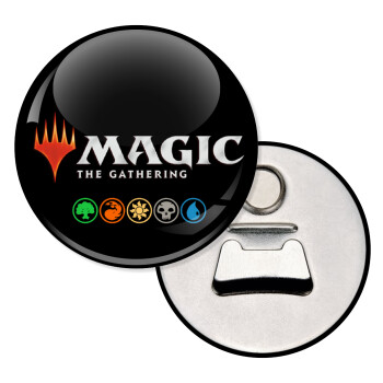 Magic the Gathering, Μαγνητάκι και ανοιχτήρι μπύρας στρογγυλό διάστασης 5,9cm