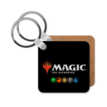 Magic the Gathering, Μπρελόκ Ξύλινο τετράγωνο MDF