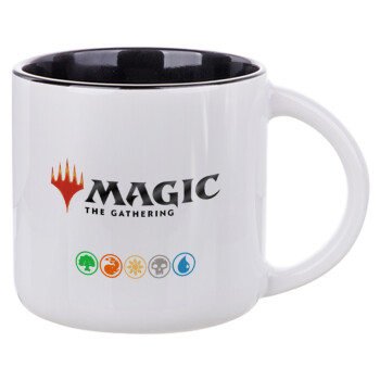Magic the Gathering, Κούπα κεραμική 400ml Λευκή/Μαύρη