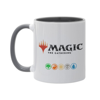 Magic the Gathering, Mug colored grey, ceramic, 330ml