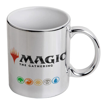 Magic the Gathering, Mug ceramic, silver mirror, 330ml