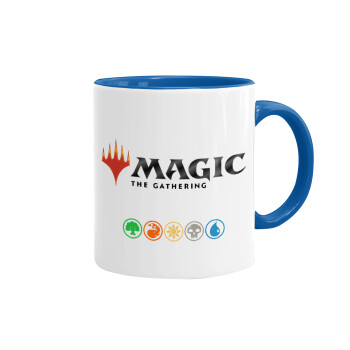 Magic the Gathering, Mug colored blue, ceramic, 330ml