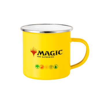 Magic the Gathering, Κούπα Μεταλλική εμαγιέ Κίτρινη 360ml