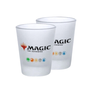 Magic the Gathering, Σφηνοπότηρα γυάλινα 45ml του πάγου (2 τεμάχια)