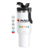 Mega Tumbler με καπάκι, διπλού τοιχώματος (θερμό) 1,2L