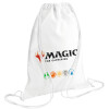 Backpack pouch GYMBAG white (28x40cm)