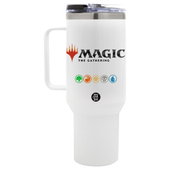 Magic the Gathering, Mega Stainless steel Tumbler with lid, double wall 1,2L