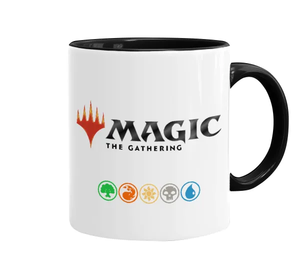 Magic the Gathering — Mug colored black, ceramic, 330ml