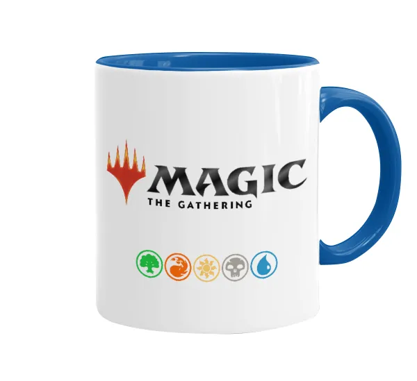 Magic the Gathering — Κούπα χρωματιστή μπλε, κεραμική, 330ml