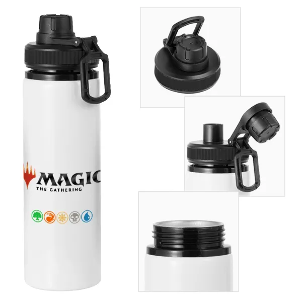 Magic the Gathering — Metal water bottle with safety cap, aluminum 850ml