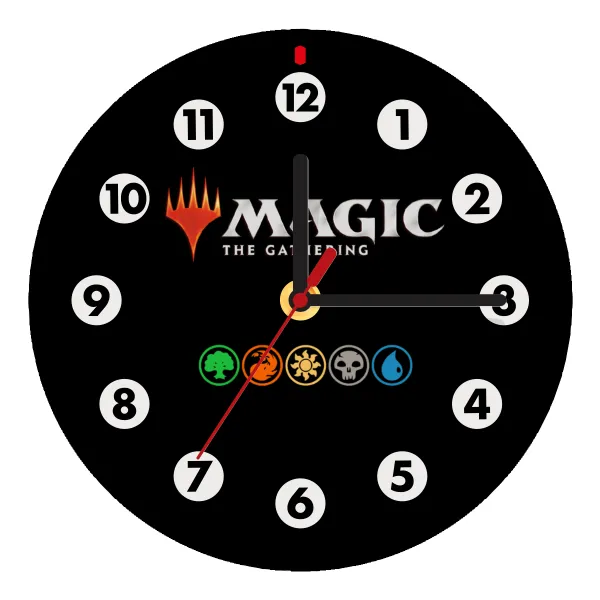 Magic the Gathering — Ρολόι τοίχου ξύλινο (20cm)