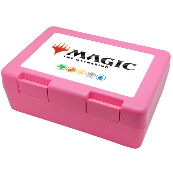 Magic the Gathering — Children's cookie container PINK 185x128x65mm (BPA free plastic)