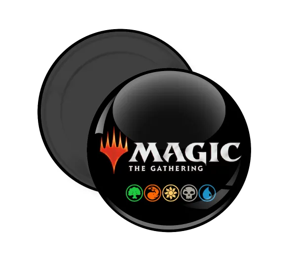 Magic the Gathering — Round fridge magnet, 5cm