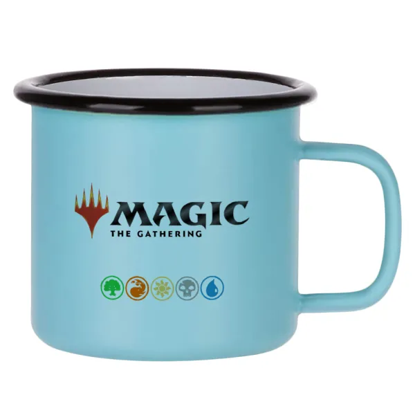 Magic the Gathering — Κούπα Μεταλλική εμαγιέ ΜΑΤ σιέλ 360ml