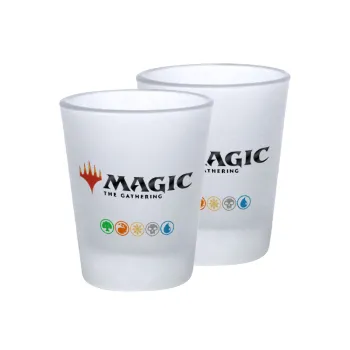 Magic the Gathering, Σφηνοπότηρα γυάλινα 45ml του πάγου (2 τεμάχια)